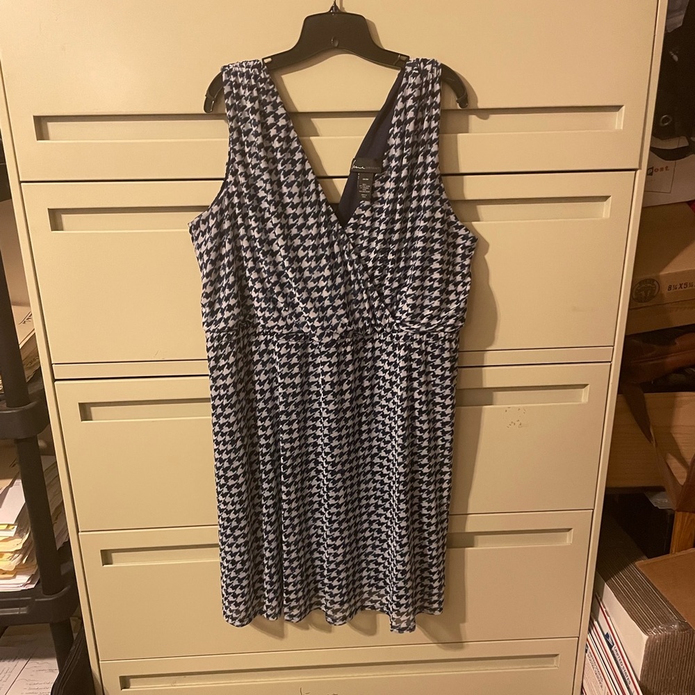 EUC Lane Bryant Houndstooth Dress Size 22/24